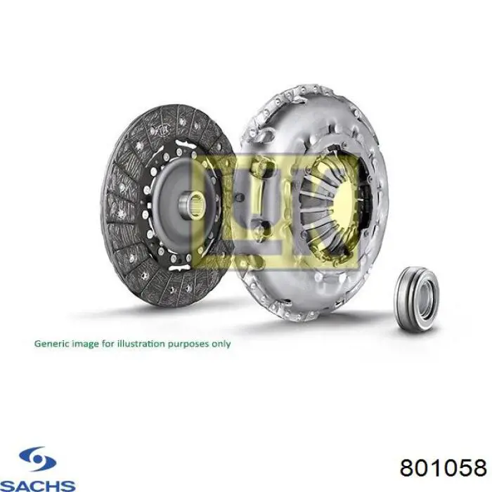Купить 801058 Sachs Опора переднего амортизатора