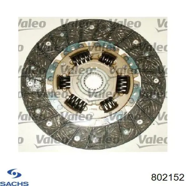 Опора амортизатора заднего 802152 Sachs