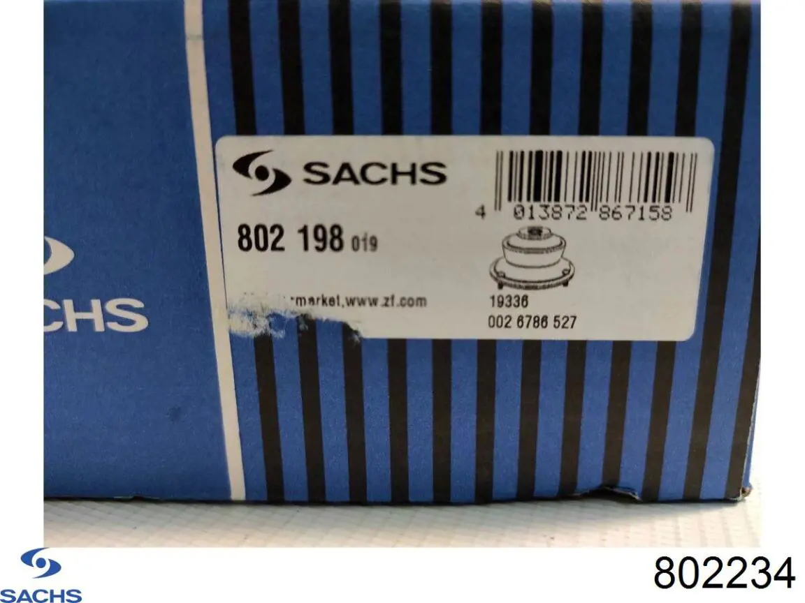 Опора стойки амортизатора переднего Sachs 802234 цена, от 35.25 USD