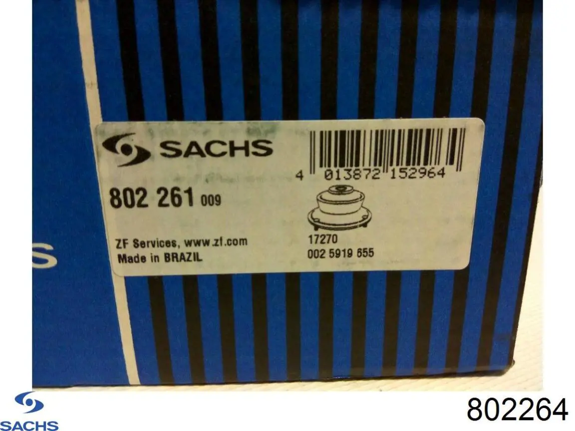 Купить 802264 Sachs Опора переднего амортизатора