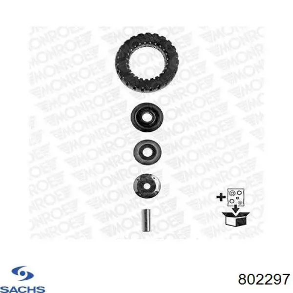 Опора амортизатора заднего 802297 Sachs