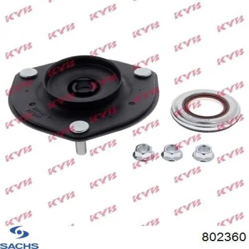Опора стойки амортизатора переднего Sachs 802360 цена, от 23.17 USD