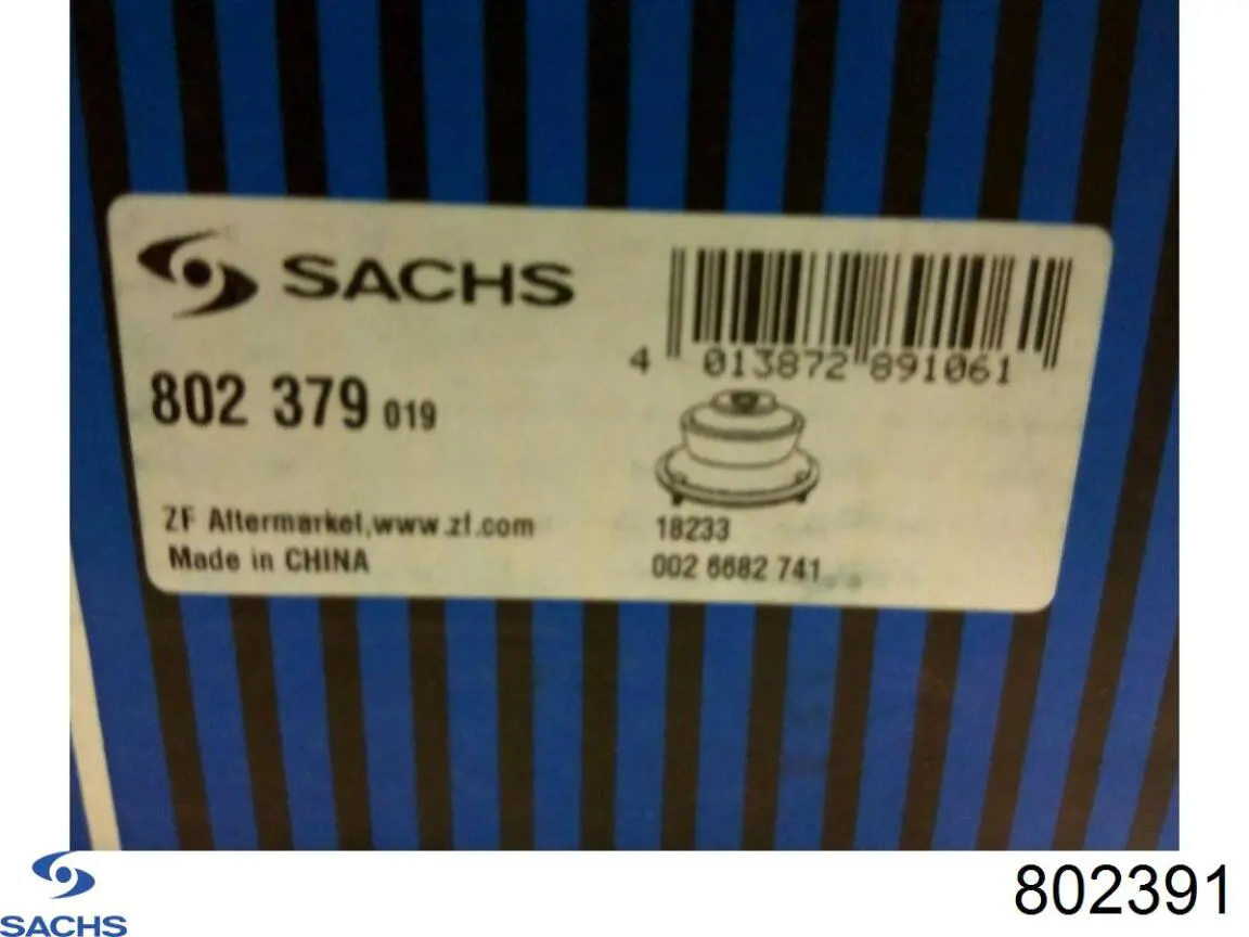 Опора передней стойки Sachs 802391