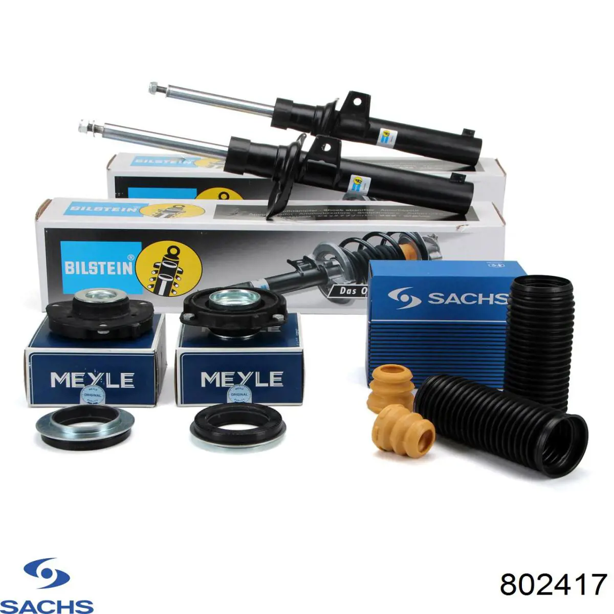 Опора стойки амортизатора переднего Sachs 802417 цена, от 27.96 USD