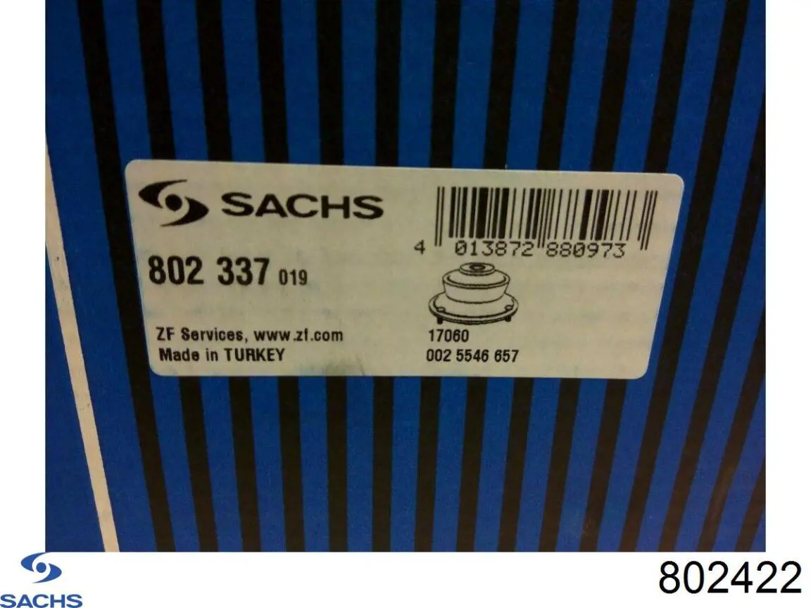Опора передней стойки Sachs 802422