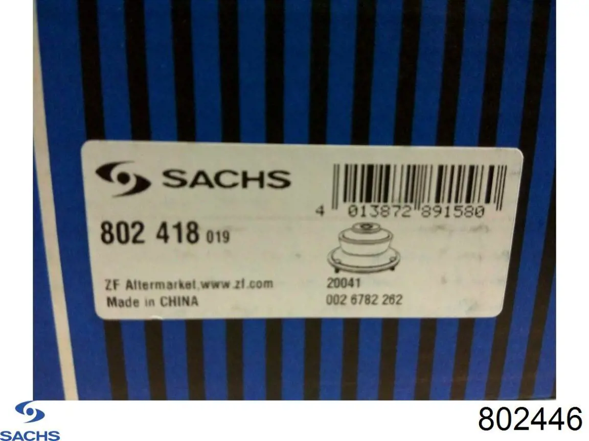 Опора переднего амортизатора 802446 Sachs