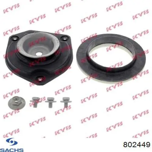 Опора стойки амортизатора переднего Sachs 802449 цена, от 82.65 USD