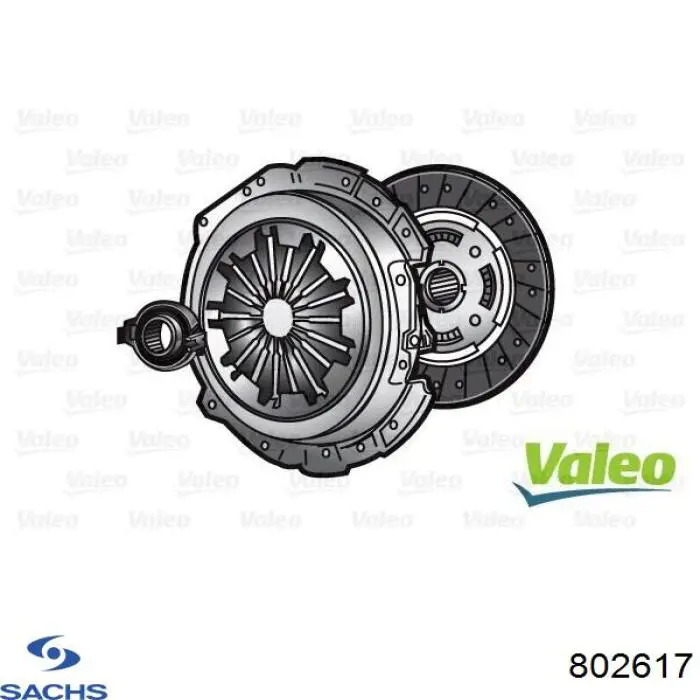 Опора стойки амортизатора переднего Sachs 802617 цена, от 32.24 USD