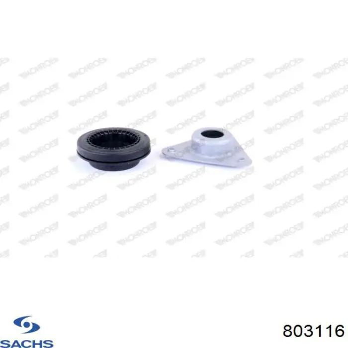 Опора стойки амортизатора переднего Sachs 803116 цена, от 38.58 USD