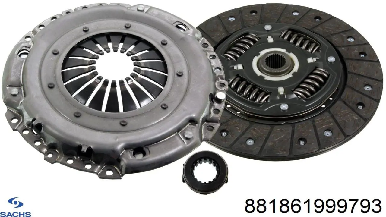 Диск сцепления Sachs 881861999793 цена, от 33.32 USD