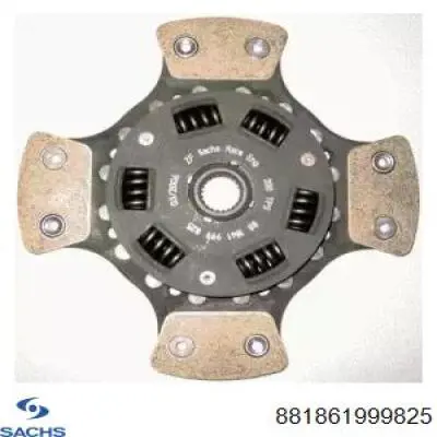 Диск сцепления 881861999825 Sachs