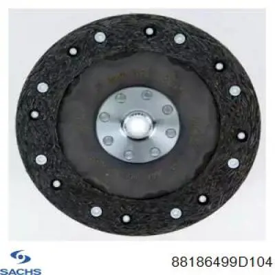 88186499D104 Sachs Диск сцепления ведомый
