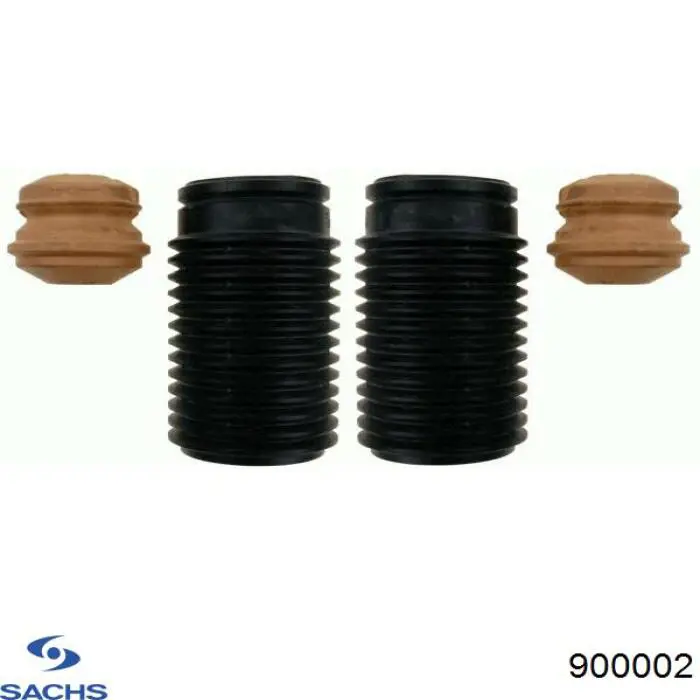 Буфер (отбойник) амортизатора переднего + пыльник 900002 Sachs