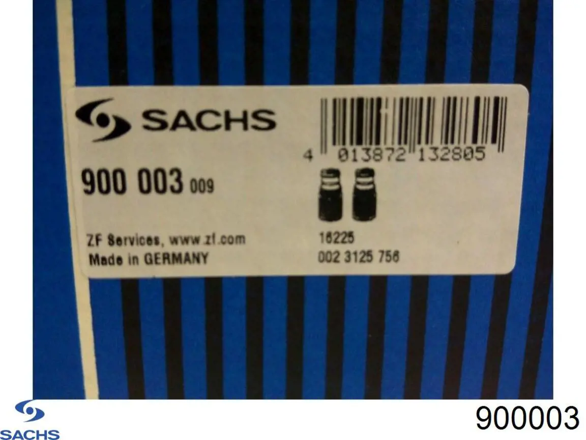 Отбойник + пыльник амортизатора переднего Sachs 900003