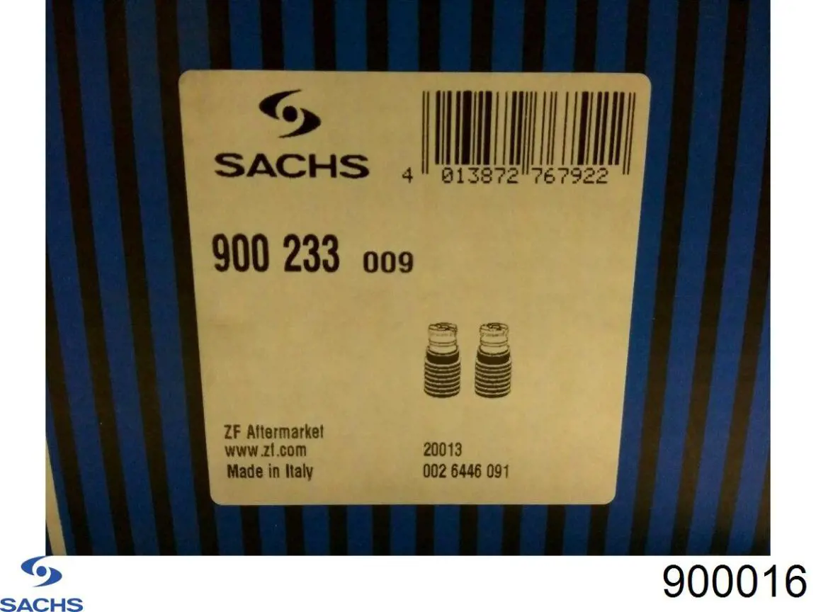 Буфер-отбойник амортизатора переднего + пыльник Sachs 900016 цена, от 19.17 USD