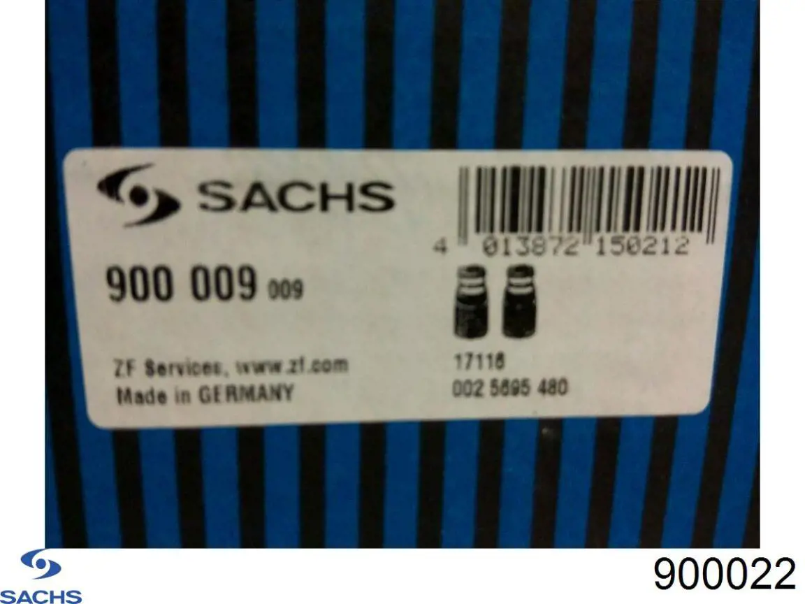 900022 Sachs Буфер (отбойник) амортизатора переднего + пыльник