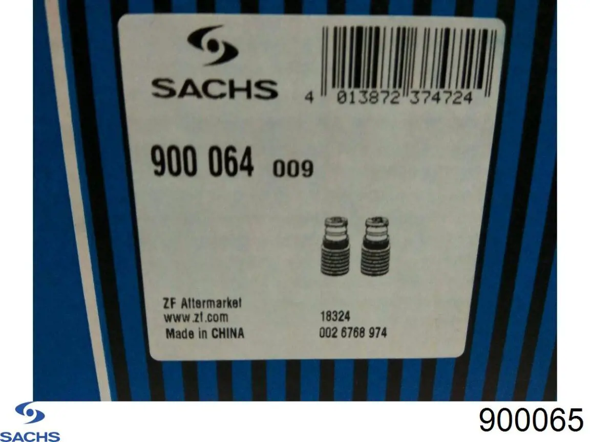900 065 Sachs буфер (отбойник амортизатора переднего + пыльник)