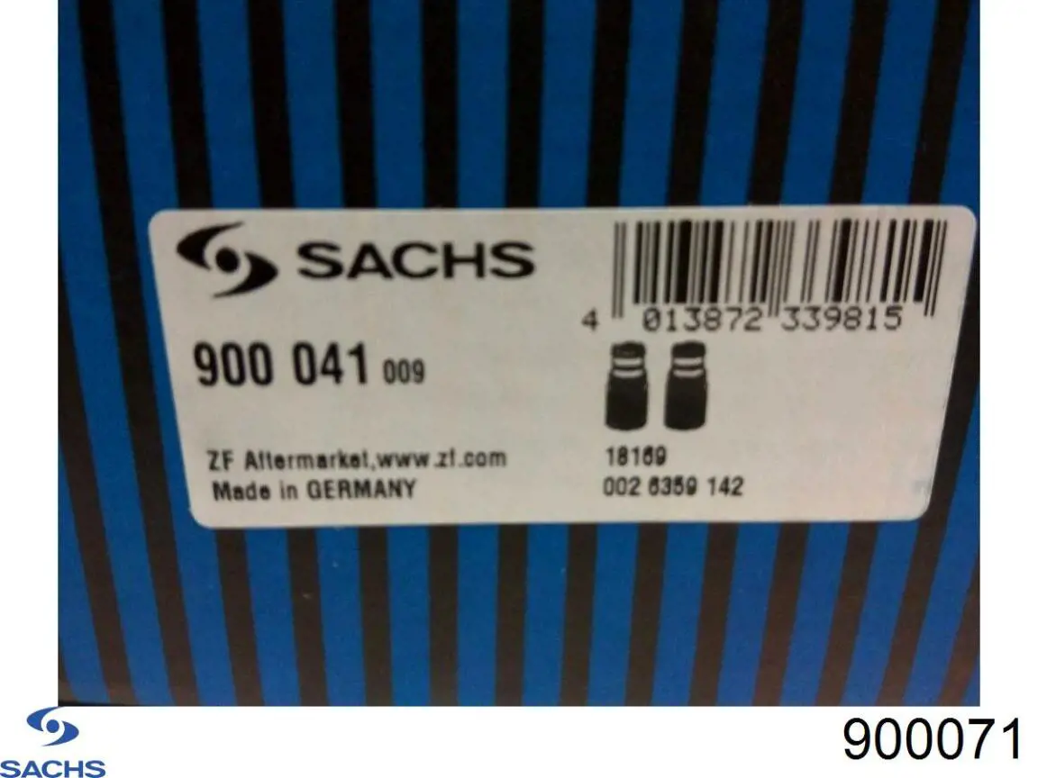 Купить 900071 Sachs Буфер (отбойник) амортизатора переднего + пыльник