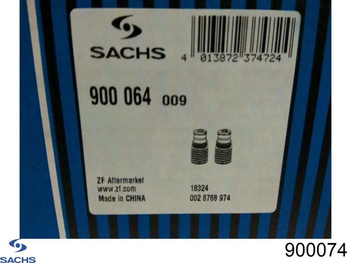 Купить 900074 Sachs Буфер (отбойник) амортизатора переднего + пыльник
