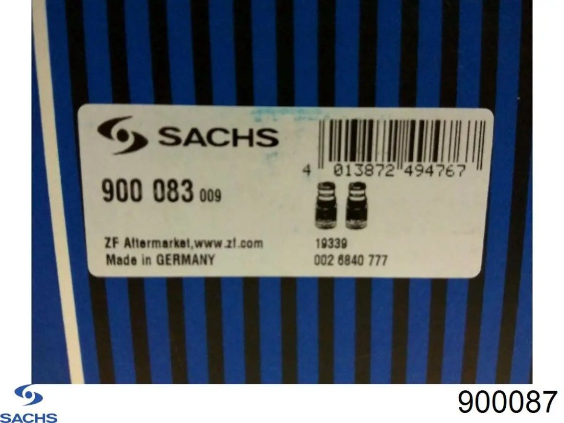 Буфер (отбойник) амортизатора переднего 900087 Sachs