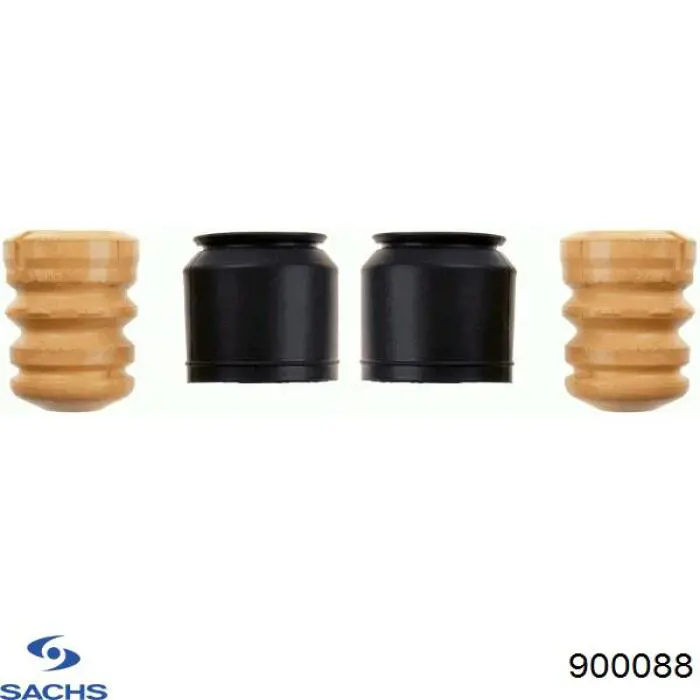 Буфер (отбойник) амортизатора переднего + пыльник 900088 Sachs
