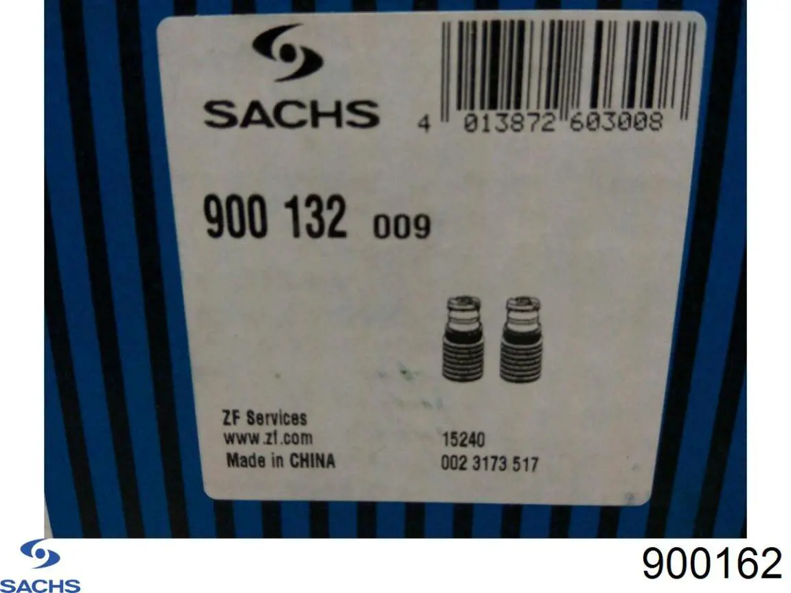 Буфер (отбойник) амортизатора переднего + пыльник 900162 Sachs