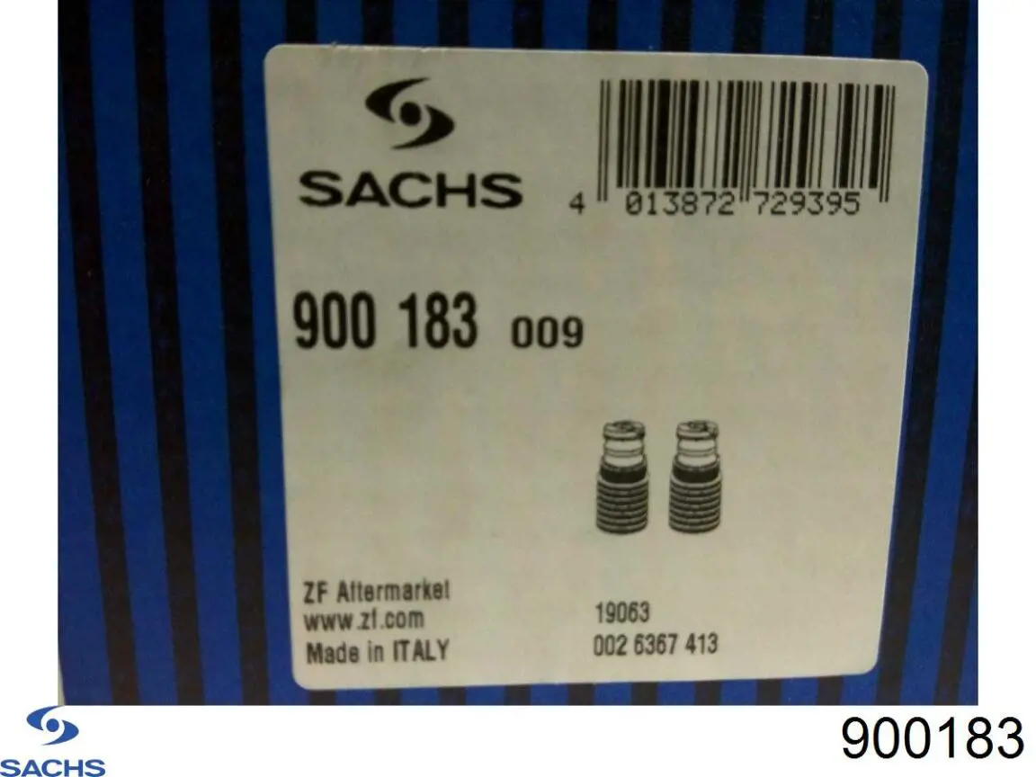 Купить 900183 Sachs Буфер (отбойник) амортизатора переднего + пыльник
