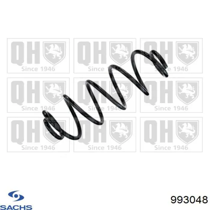 Пружина амортизатора передняя Sachs 993048 цена, от 31.47 USD