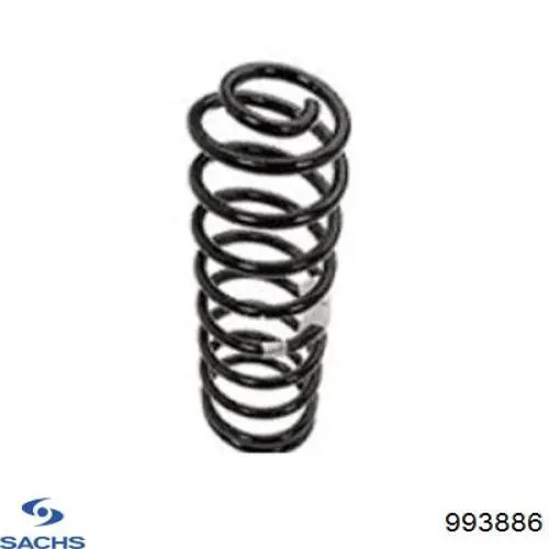 993886 Sachs Пружина передней подвески
