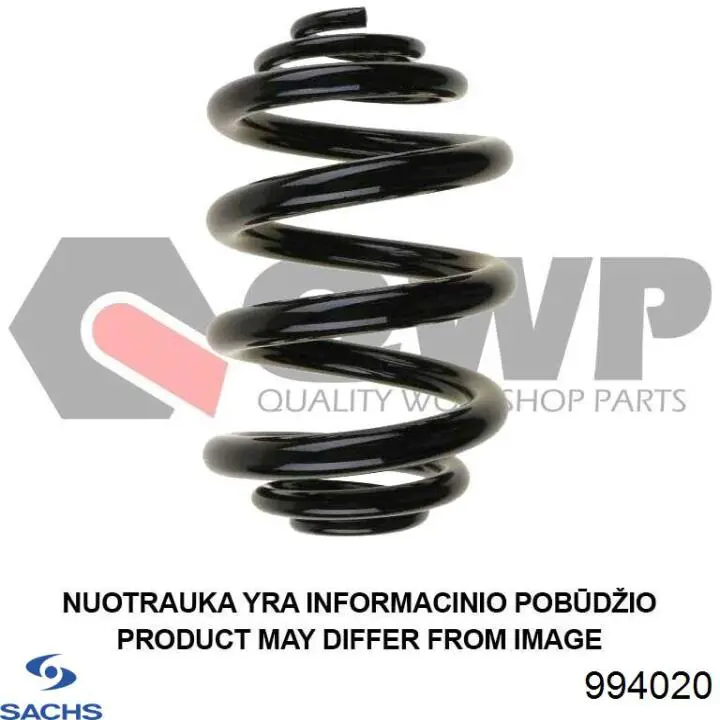 Пружина амортизатора Sachs 994020 цена, от 27.83 USD