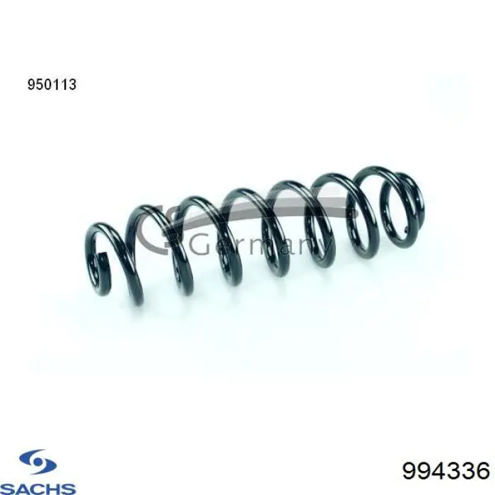 Пружина амортизатора Sachs 994336 цена, от 42.87 USD