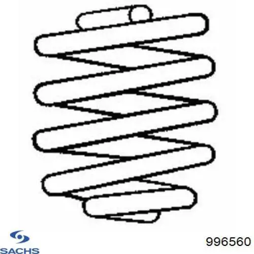 Купить 996560 Sachs Пружина подвески