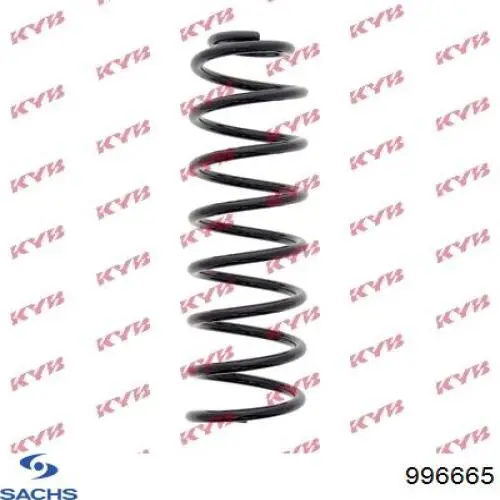 Пружина задняя Sachs 996665