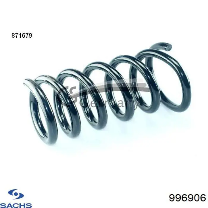 Пружина амортизатора Sachs 996906 цена, от 59.41 USD