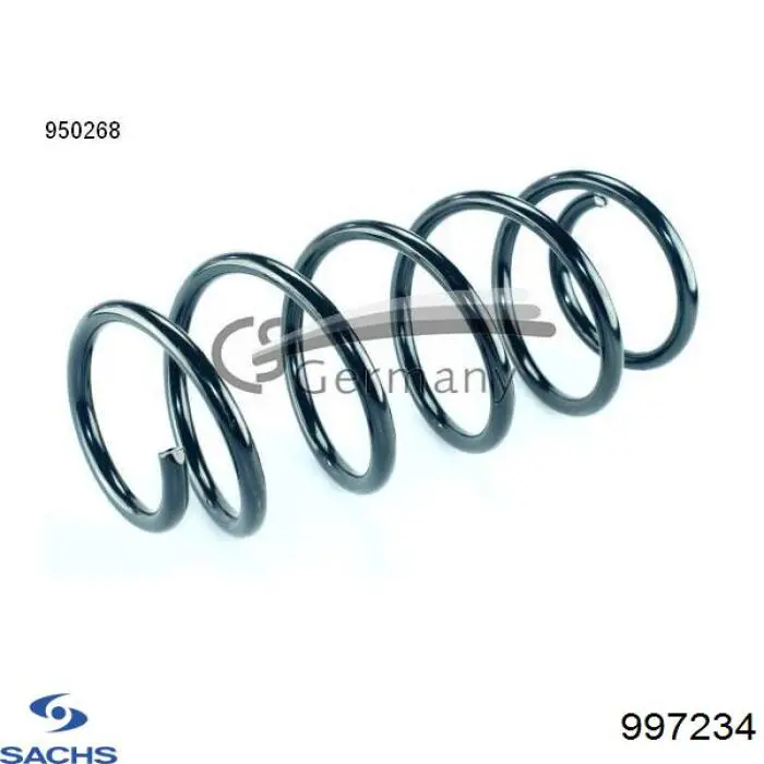 Купить 997234 Sachs Винтовая пружина подвеска