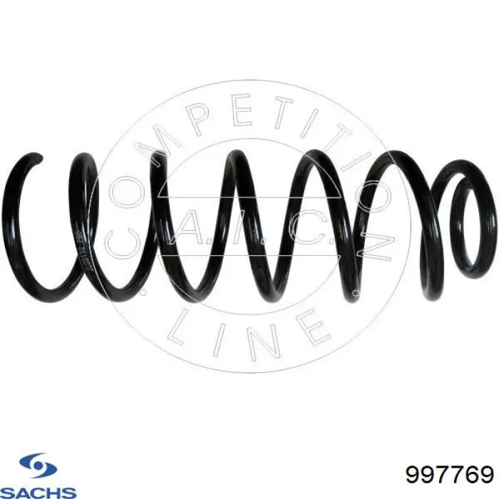 Пружина амортизатора передняя Sachs 997769 цена, от 23.51 USD