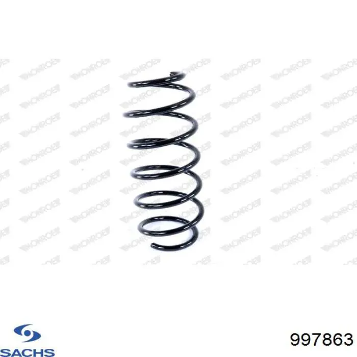 Пружина амортизатора передняя Sachs 997863 цена, от 32.25 USD