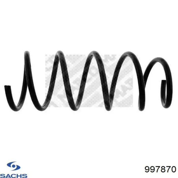 Пружина амортизатора передняя Sachs 997870 цена, от 24.28 USD