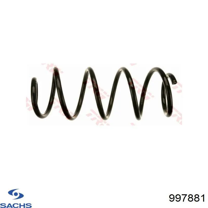 Пружина амортизатора передняя Sachs 997881 цена, от 42.45 USD