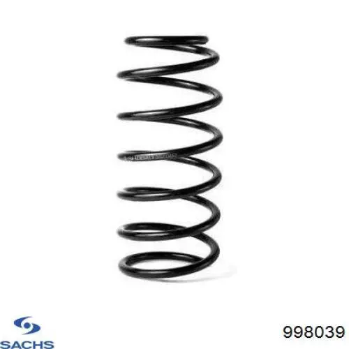Пружина амортизатора передняя Sachs 998039 цена, от 28.66 USD