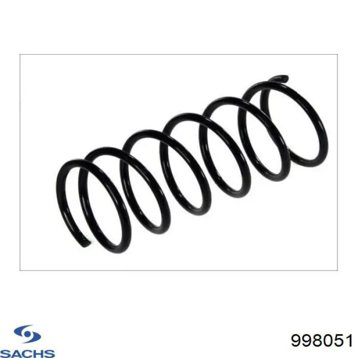 Пружина амортизатора передняя Sachs 998051 цена, от 35.63 USD