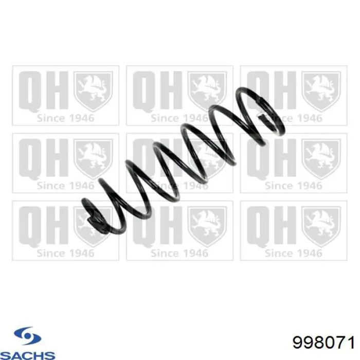 Купить 998071 Sachs Винтовая пружина подвеска