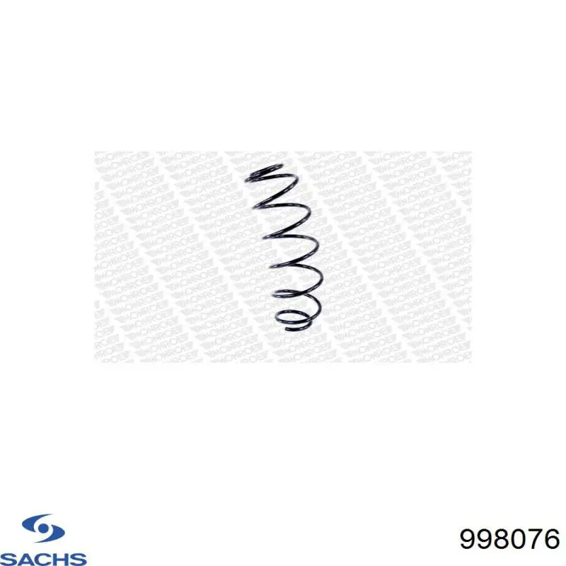 Пружина амортизатора передняя Sachs 998076 цена, от 34.24 USD