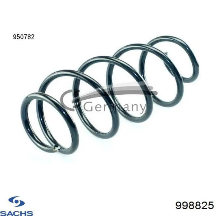 Пружина амортизатора передняя Sachs 998825 цена, от 37.55 USD
