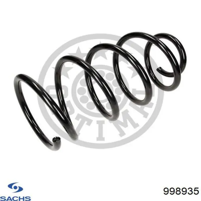 Пружина амортизатора передняя Sachs 998935 цена, от 35.51 USD