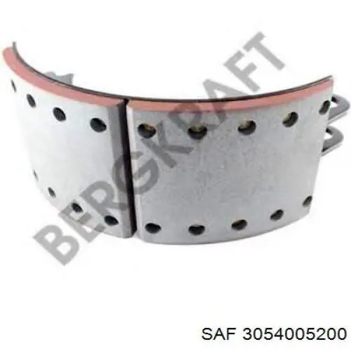 3054005200 SAF Барабанные тормозные колодки