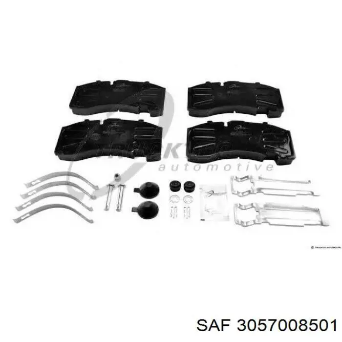 3057008501 SAF Колодки тормозные дисковые комплект