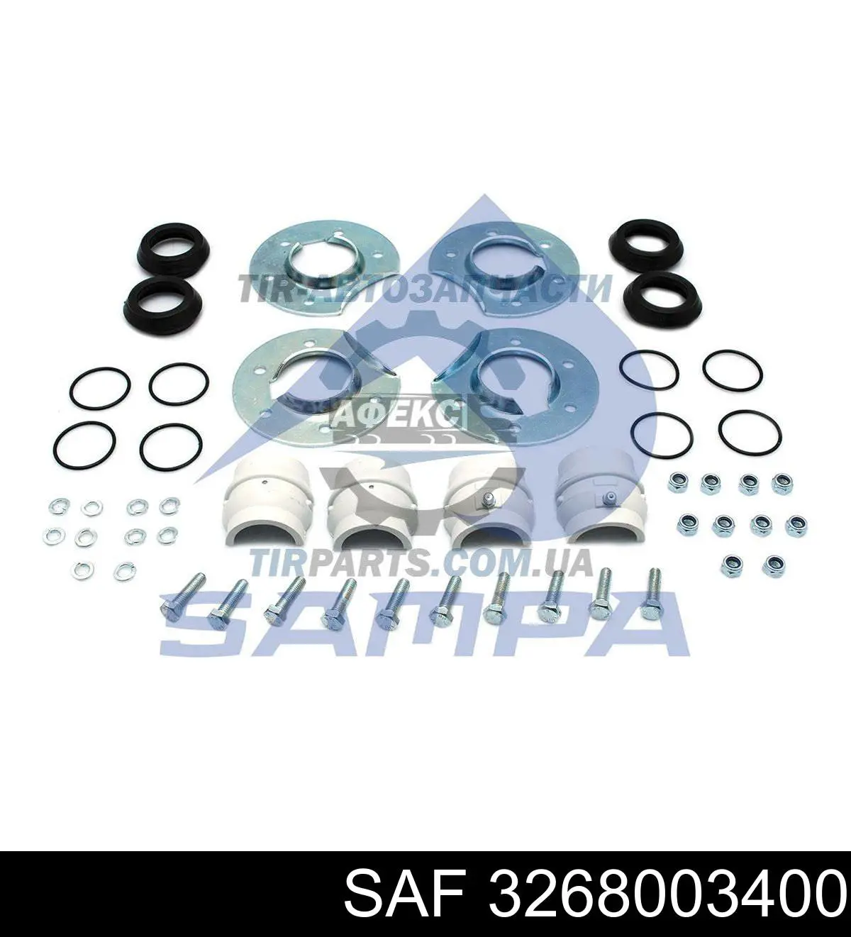 3268003400 SAF Ремкомплект тормозов задних
