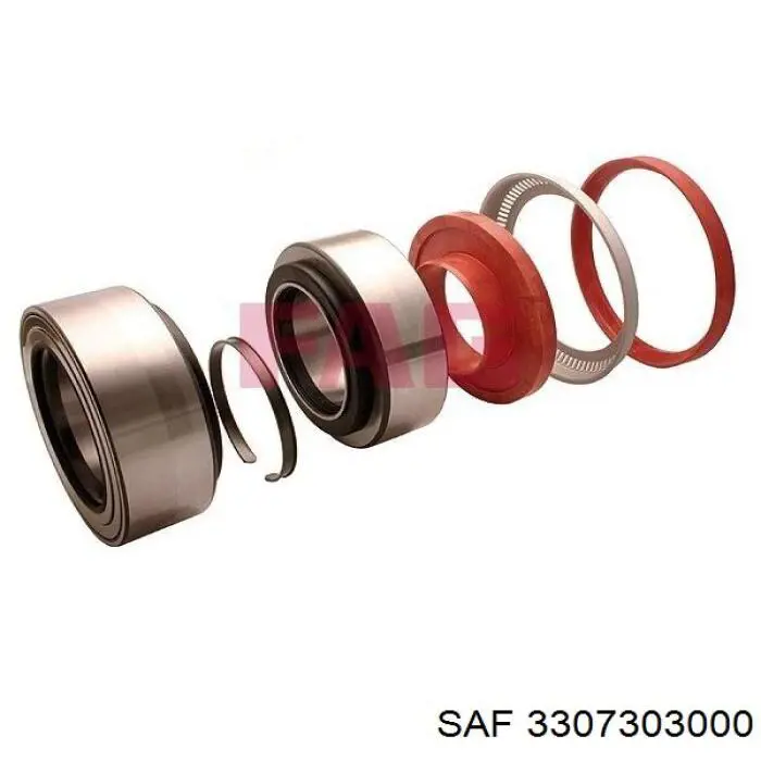 Ремкомплект задней ступицы SAF 3307303000 цена, от 258.16 USD