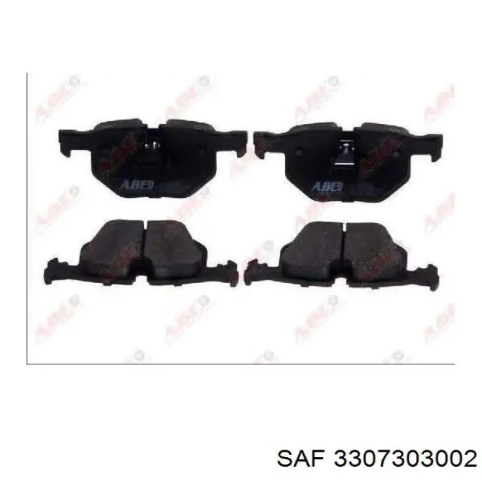3307303002 SAF Ступица задняя